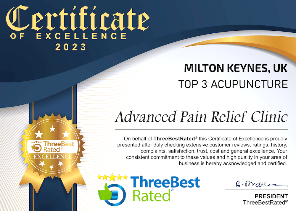advancedpainreliefclinicmk - Top 3 ACUPUNCTURE Certificate
